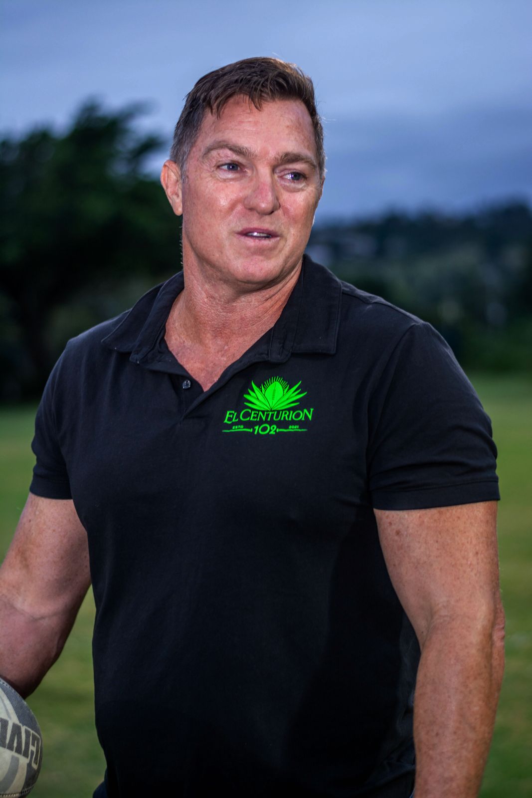 Percy with green logo